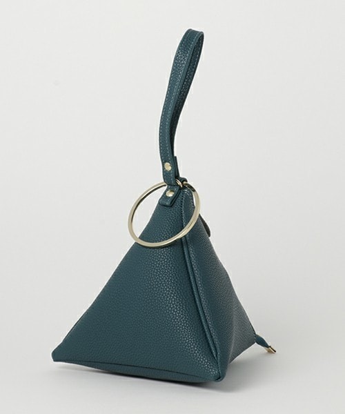 Bab Bou Jeloud(バブブージュルード)の「【Bab】サンカクリングハンドルバッグ(クラッチバッグ・キッズ・ブラック/グレー/ブルー/キャメル・ONE SIZE)」の11枚目の写真