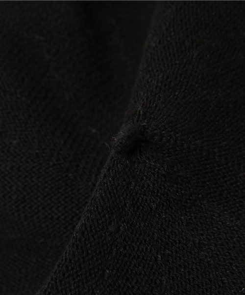 archives（アルシーヴ）の「コットンサーモベレー帽（ハンチング/ベレー帽・レディース・ブラック/ベージュ・MEDIUM）」の6枚目の写真