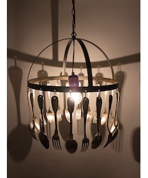 アンティーク　カトラリー　ランプ 2本あり！イニシャル入りバラのシルバー製ティースプーン