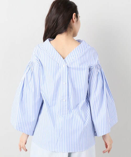 IENA（イエナ）の「TEIJA 袖フレアブラウス（）」 - WEAR
