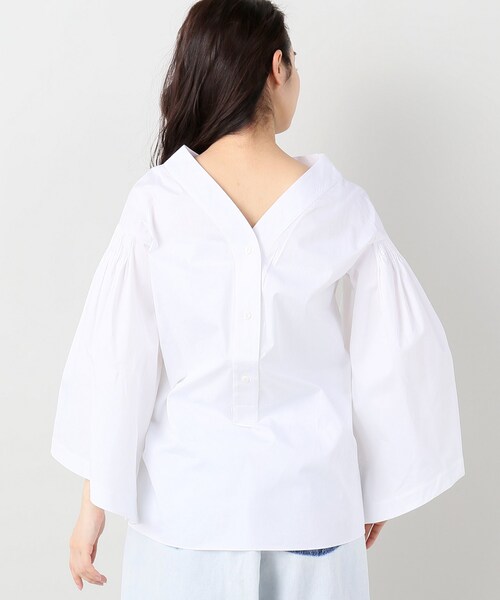 IENA（イエナ）の「TEIJA 袖フレアブラウス（）」 - WEAR