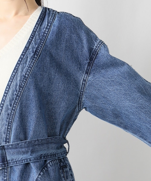 SLOBE IENA（スローブイエナ）の「LE DENIM デニムカットオフロング