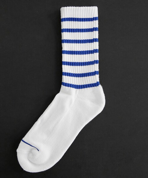 DHOLIC（ディーホリック）の「2TYPEロゴ&ボーダーソックス（ソックス/靴下・レディース・FREE）」の3枚目の写真