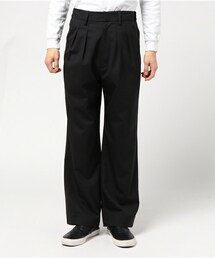 DIET BUTCHER | DIET BUTCHER SLIM SKIN ウールストレッチワイドパンツ(その他パンツ)