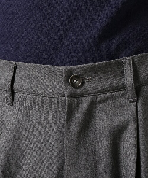 417 EDIFICE(フォーワンセブンエディフィス)の「PE ツイルワイドパンツ(パンツ・ブラック/S/在庫あり/M/L)」の17枚目の写真