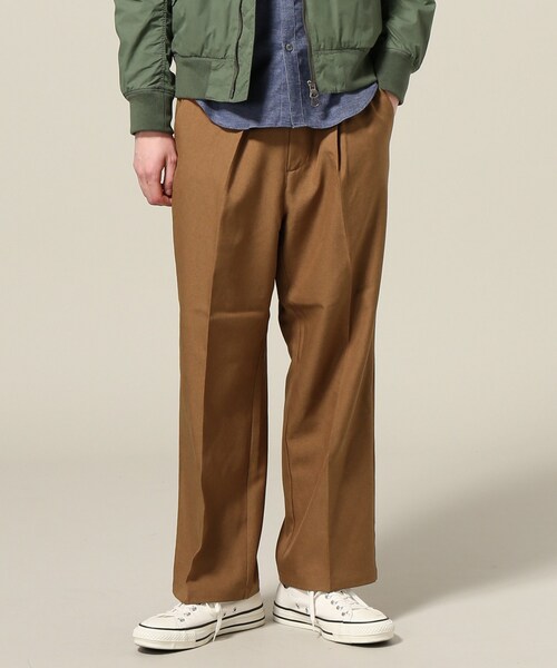 417 EDIFICE(フォーワンセブンエディフィス)の「PE ツイルワイドパンツ(パンツ・ブラック/S/在庫あり/M/L)」の3枚目の写真