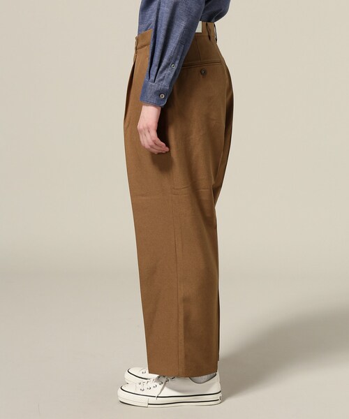 417 EDIFICE(フォーワンセブンエディフィス)の「PE ツイルワイドパンツ(パンツ・ブラック/S/在庫あり/M/L)」の14枚目の写真