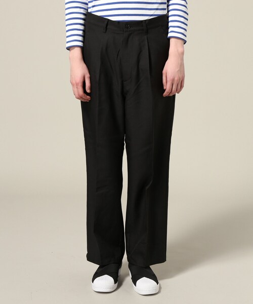 417 EDIFICE(フォーワンセブンエディフィス)の「PE ツイルワイドパンツ(パンツ・ブラック/S/在庫あり/M/L)」の7枚目の写真