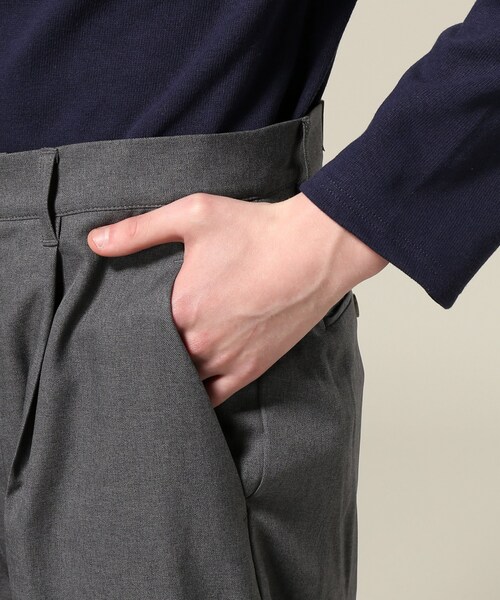 417 EDIFICE(フォーワンセブンエディフィス)の「PE ツイルワイドパンツ(パンツ・ブラック/S/在庫あり/M/L)」の16枚目の写真