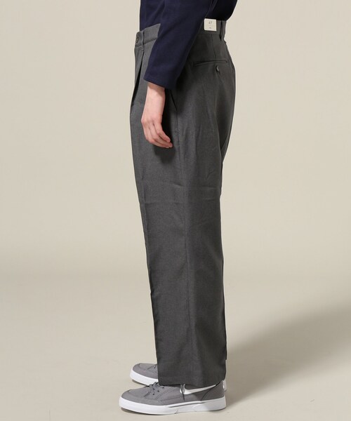 417 EDIFICE(フォーワンセブンエディフィス)の「PE ツイルワイドパンツ(パンツ・ブラック/S/在庫あり/M/L)」の11枚目の写真