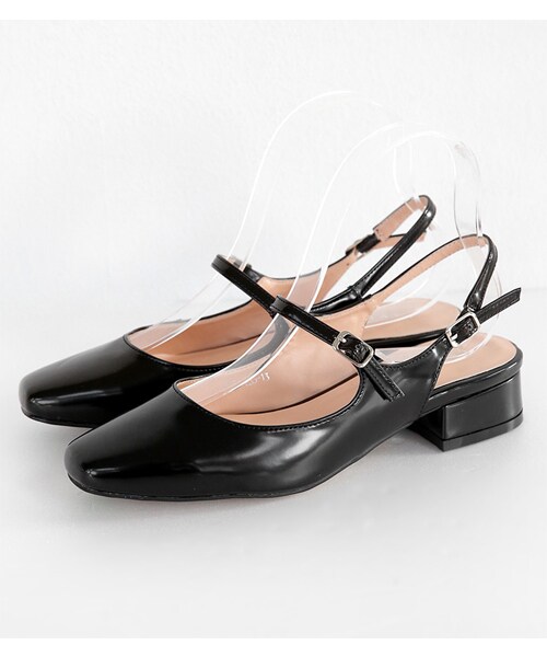 DHOLIC（ディーホリック）の「2ストラップスリングバックシューズ（その他シューズ・レディース・230/235/240/245/250）」の2枚目の写真