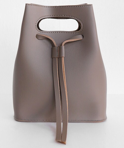 DHOLIC（ディーホリック）の「8COLORSレザーライクバケットバッグ（ショルダーバッグ・レディース・FREE）」の3枚目の写真