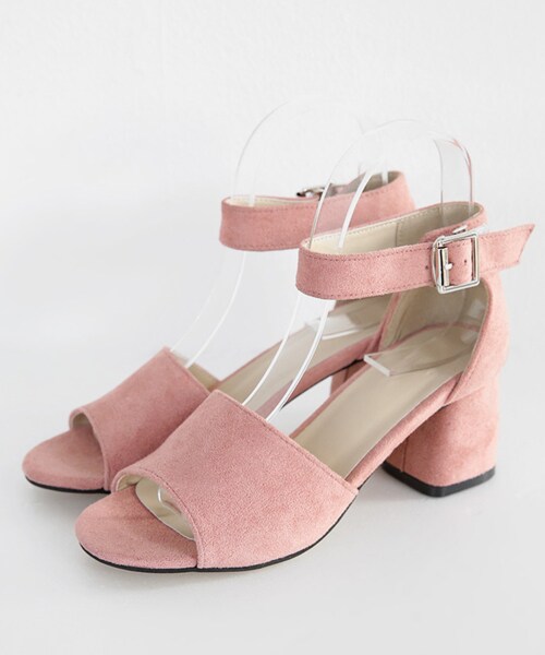 DHOLIC（ディーホリック）の「スエード調アンクルストラップサンダル（サンダル・レディース・225/230/235/240/245/250）」の5枚目の写真