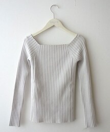 NINE | NINE リブプルオーバー(Tシャツ/カットソー)