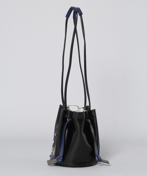 HARE（ハレ）の「ハイショクパンチングBAG（バッグ・オフホワイト/ブラック）」の5枚目の写真