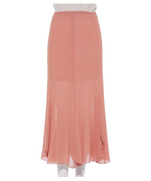 LILY BROWN（リリーブラウン）の「デザイン裾ロングスカート（ロングスカート・レディース・BEG/PNK/BLK・0/1）」の5枚目の写真