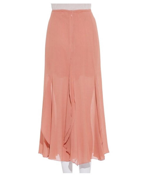 LILY BROWN（リリーブラウン）の「デザイン裾ロングスカート（ロングスカート・レディース・BEG/PNK/BLK・0/1）」の6枚目の写真