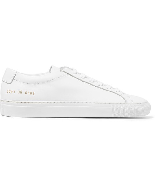 COMMON PROJECTS(コモンプロジェクト)の「Common Projects Original Achilles Leather Sneakers(スニーカー・レディース・White・41)」の1枚目の写真
