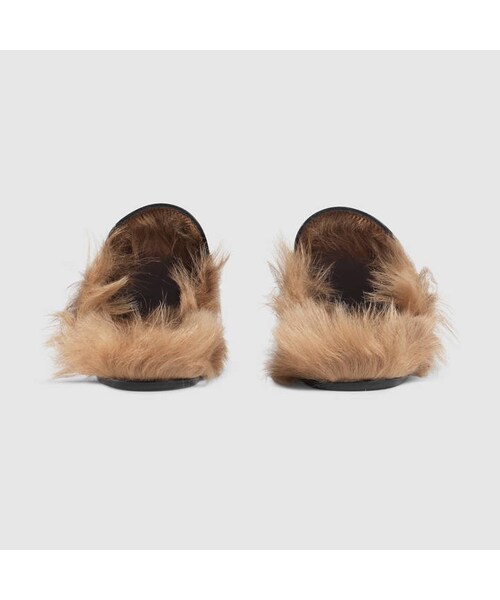 GUCCI（グッチ）の「Princetown snake slipper（シューズ・レディース・black leather__397749DKHH01063/grey snake__397749LOO809570/hibiscus red crocodile__397749E8NP06474・34 = 4 US/34.5 = 4.5 US/35 = 5 US/35.5 = 5.5 US/36 = 6 US/36.5 = 6.5 US/37 = 7 US/37.5 = 7.5 US/38 = 8 US/38.5 = 8.5 US/39 = 9 US/39.5 = 9.5 US/40 = 10 US/40.5 = 10.5 US/41 = 11 US/41.5 = 11.5 US/42 = 12 US）」の16枚目の写真