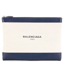 BALENCIAGA | Balenciaga Canvas And Leather Clutch(クラッチバッグ)