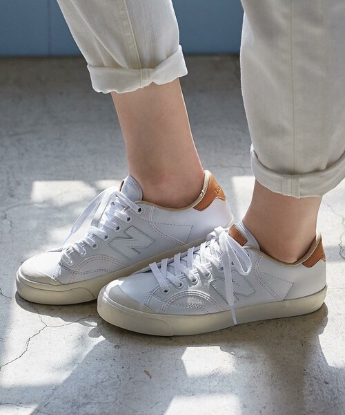 green label relaxing（グリーンレーベルリラクシング）の「[別注][ニューバランス]new balance PROCRT BC スニーカー(22.5cm-25cm)（スニーカー・レディース・ホワイト・24cm）」の8枚目の写真