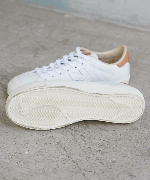 green label relaxing（グリーンレーベルリラクシング）の「[別注][ニューバランス]new balance PROCRT BC スニーカー(22.5cm-25cm)（スニーカー・レディース・ホワイト・24cm）」の6枚目の写真