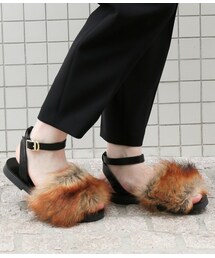 ADAM ET ROPE' | アダム エ ロペ ファム ファーサンダル(サンダル)