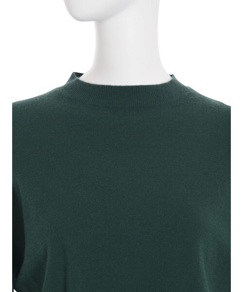 EMODA（エモダ）の「TUCK SLEEVE SKINニット（トップス・レディース・グレー/ブラック/ピンク/グリーン・F）」の12枚目の写真