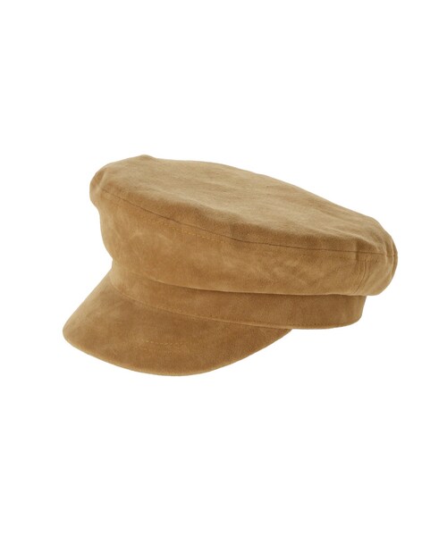 Ungrid（アングリッド）の「フェイクスウェードマリンキャップ（帽子・レディース・ブラック/キャメル・F）」の10枚目の写真