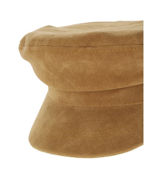 Ungrid（アングリッド）の「フェイクスウェードマリンキャップ（帽子・レディース・ブラック/キャメル・F）」の8枚目の写真