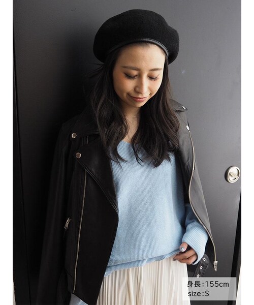 Ungrid（アングリッド）の「ラムレザーライダース（）」 - WEAR