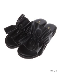 w closet | 【S/S】フリルモチーフサンダル(シューズ)