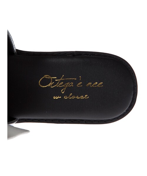 w closet（ダブルクローゼット）の「【S/S】フリルモチーフサンダル（シューズ・レディース・ピンク/シルバー/ブラック・M/L）」の7枚目の写真