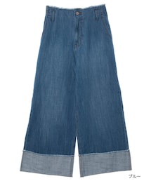 w closet | 【S/S】カットオフウエストロールアップデニム(パンツ)