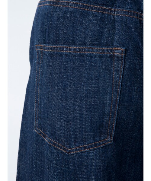 w closet（ダブルクローゼット）の「【S/S】カットオフウエストロールアップデニム（パンツ・レディース・ブルー/ネイビー・FREE）」の9枚目の写真