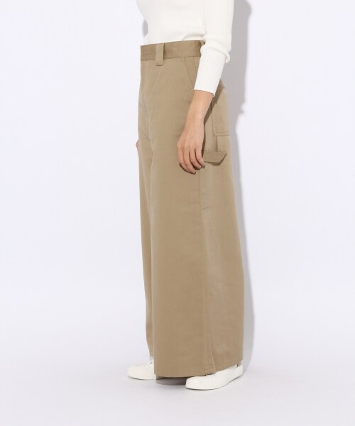 niko and...（ニコアンド）の「Dickies/ ペインターフレアーパンツ（パンツ・ブラック/ベージュ/ブルー）」の8枚目の写真