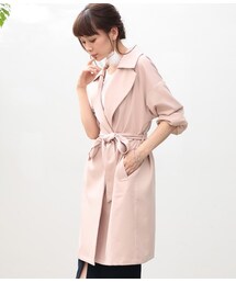 VIS | 襟取り外しガウンコート(ジャケット/アウター)