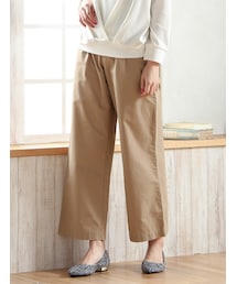 Honeys | チノワイドロング丈(パンツ)