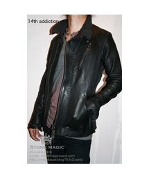 14th addiction レザーベルト 14th Addiction（フォーティーンスアディクション）の「14th