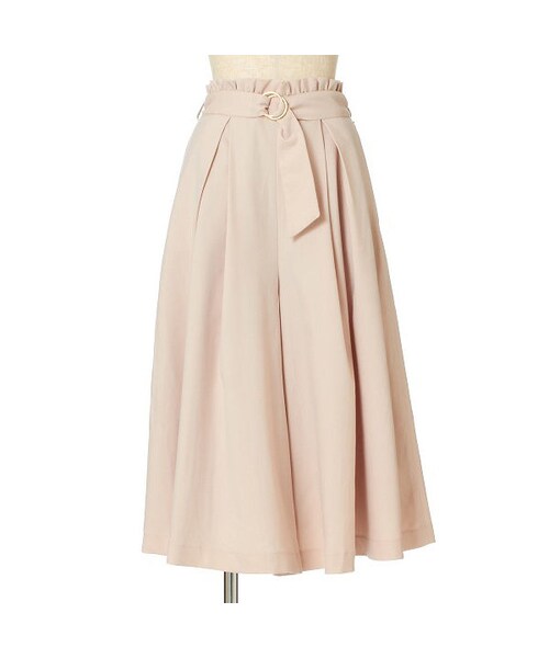 F i.n.t（フィント）の「リングベルト付きロングキュロット/F&A（その他パンツ・レディース・その他）」の3枚目の写真