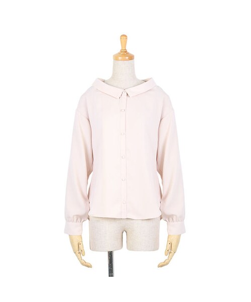 an another angelus（アンアナザーアンジェラス）の「オフショル衿シャツ/an another angelus（シャツ/ブラウス・レディース・その他）」の3枚目の写真