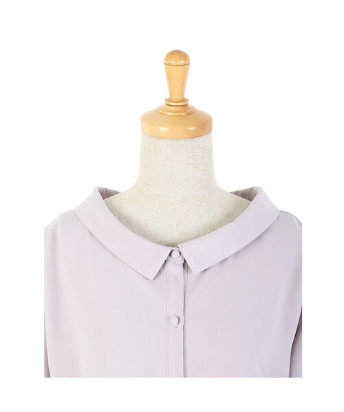 an another angelus（アンアナザーアンジェラス）の「オフショル衿シャツ/an another angelus（シャツ/ブラウス・レディース・その他）」の5枚目の写真