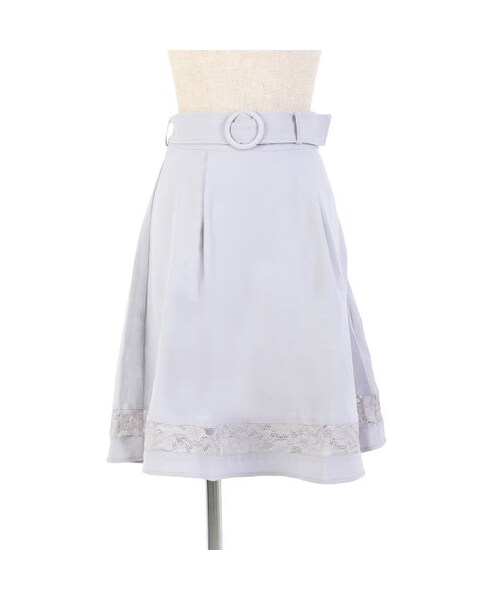 F i.n.t(フィント)の「裾レース切替フレアースカート/F i.n.t(スカート・レディース・その他)」の3枚目の写真