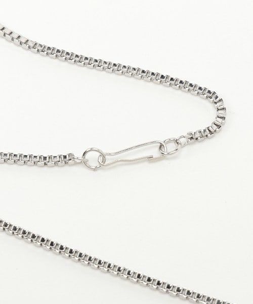 CASPER JOHN AIVER（キャスパージョンアイバー）の「シングルチェーンロングネックレス（ネックレス・メンズ・シルバー・FREE）」の3枚目の写真