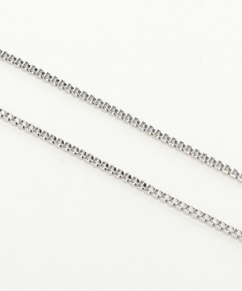 CASPER JOHN AIVER（キャスパージョンアイバー）の「シングルチェーンロングネックレス（ネックレス・メンズ・シルバー・FREE）」の2枚目の写真