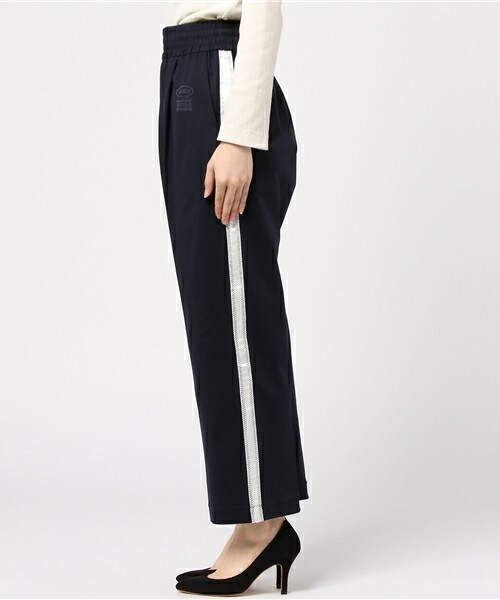 PONTI（ポンティ）の「PONTI ジャージラインパンツ（その他パンツ・レディース・グリーン/ネイビー・FREE）」の10枚目の写真