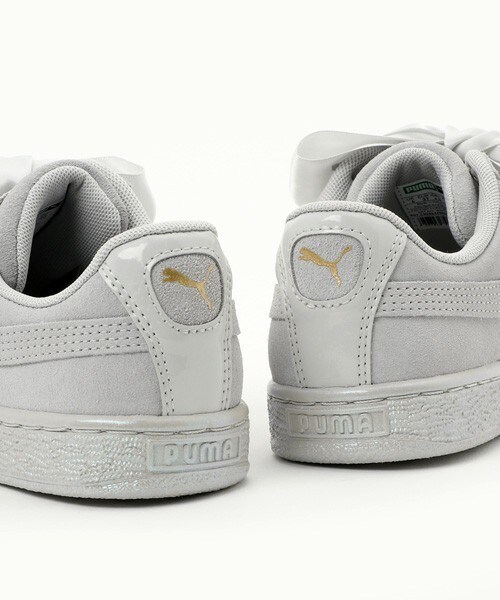 PUMA(プーマ)の「SUEDE HEART SATIN WMNS 362714-02(スニーカー・レディース・グレー・23cm/24.5cm)」の9枚目の写真