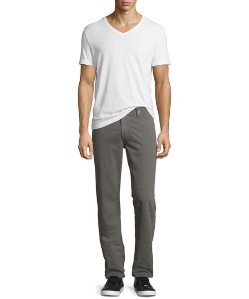 AG/Adriano Goldschmied（アドリアーノゴールドシュミット）の「AG Adriano Goldschmied Graduate Sud Stone Gray Jeans（デニムパンツ・メンズ・STONE GREY・30/31/32/33/38）」の4枚目の写真
