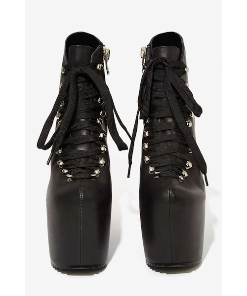 UNIF ベルトブーツ 厚底 unif 厚底ブーツ レザー ユニフ 地雷系 厚底