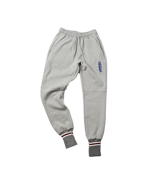 Ankle band sweat pants_GRAY